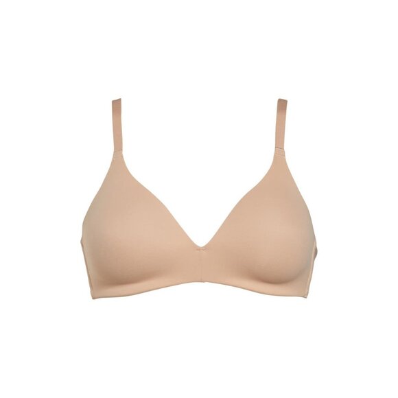 🆕WACOAL Comfort First Wireless T-Shirt Bra 34DD Beige #856339 - Picture 5 of 10